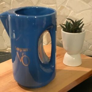 SEAGRAMS VO | Vintage Blue Pitcher